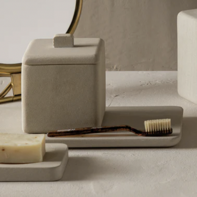 Amada Sandstone Bath Collection | Tray