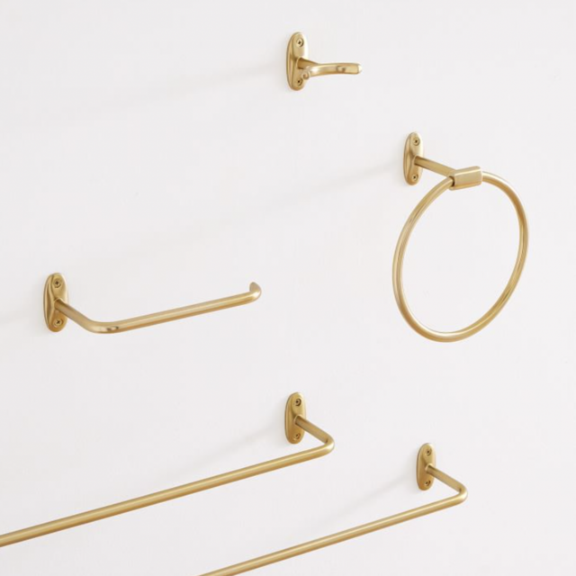 Brill Pure Bath Hardware - Antique Brass