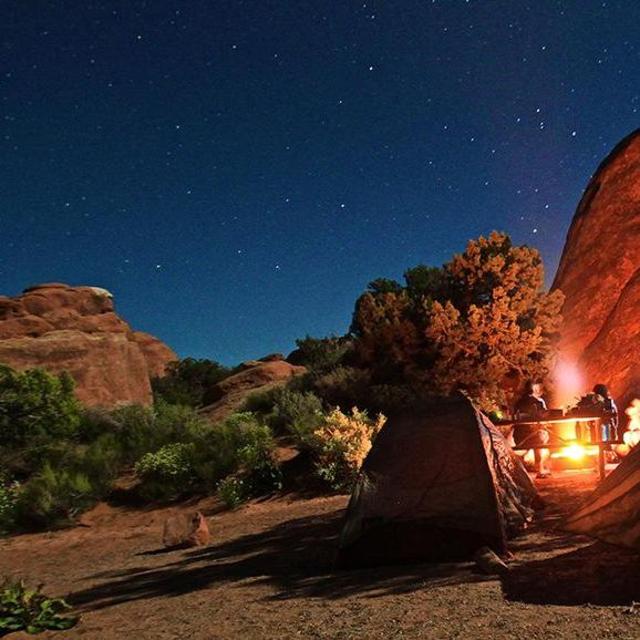 campsite fees to sleep under the stars