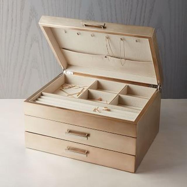 Mid-Century Box - Grand (Champagne Lacquer)