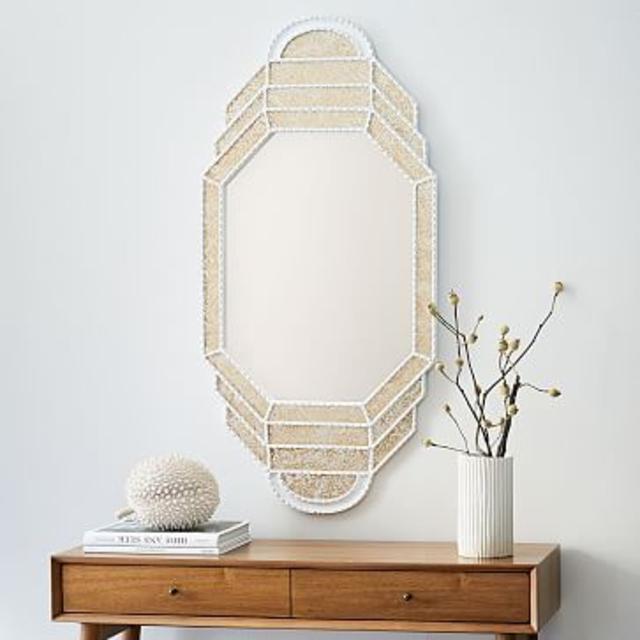 Peruvian Mirror - Elongated Octagon
