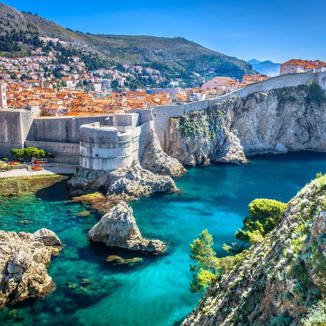 A night in Dubrovnik, Croatia