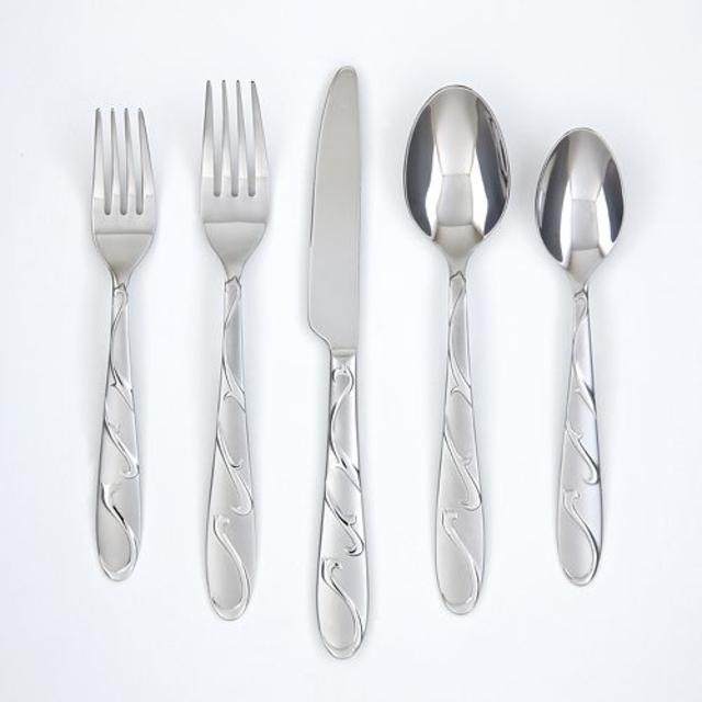 Farberware Chipotle Sand 20-pc. Flatware Set