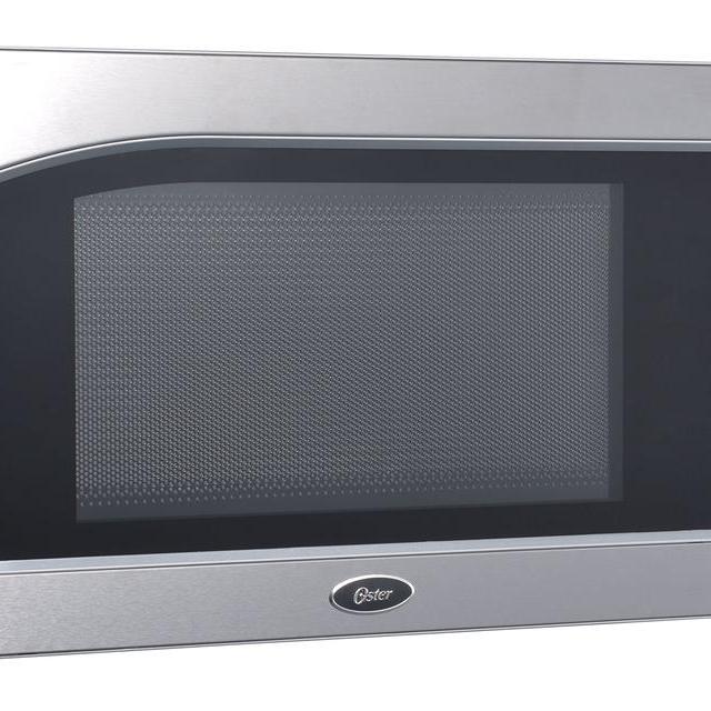 Oster OGH6901 0.9 Cubic Feet 900-Watt Countertop Digital Microwave Oven, Stainless Steel/Black