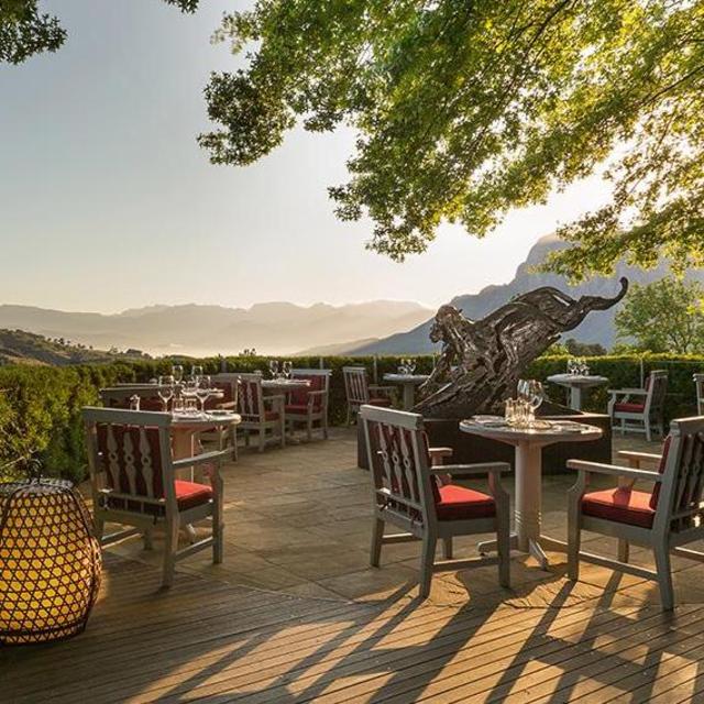 Lunch at Delaire Graff in Wine Country