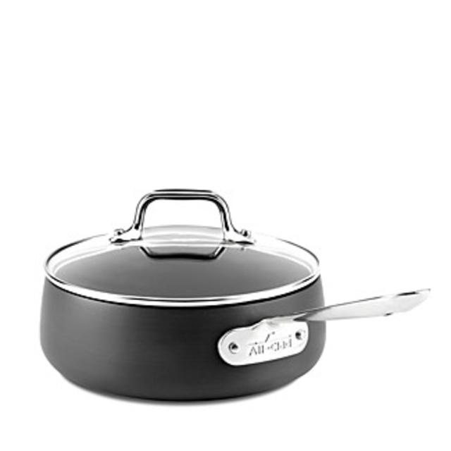 All-Clad Hard Anodized Nonstick 2.5 Quart Sauce Pan