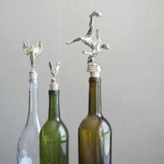 Vintage Soccer Vintage Trophy Cork Wine Bottle Stopper