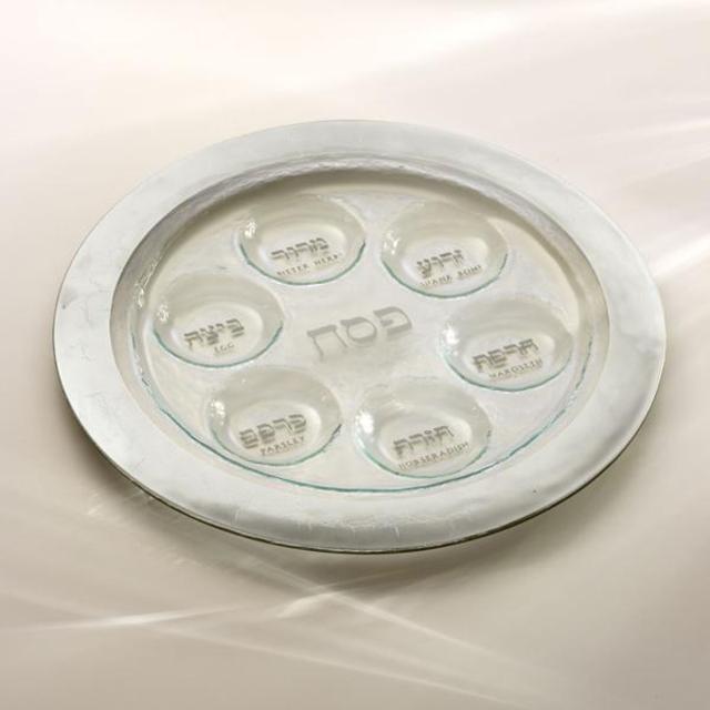 Annieglass Seder Plate
