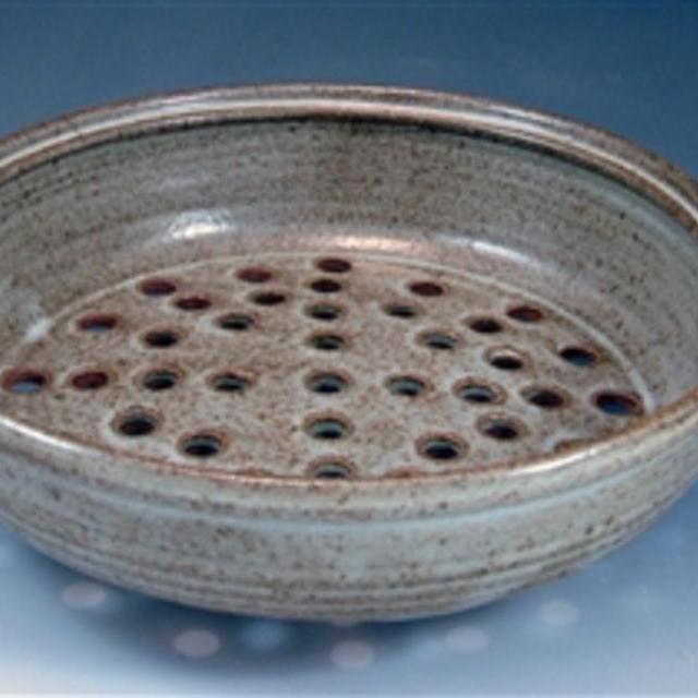 All Ceramic Flameware Grill Basket or Grill Pan
