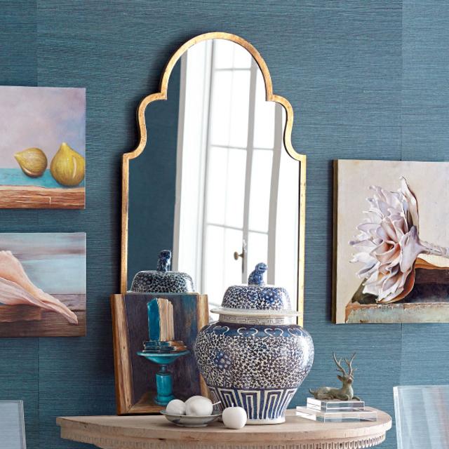 Moroccan Mirror -Gilt