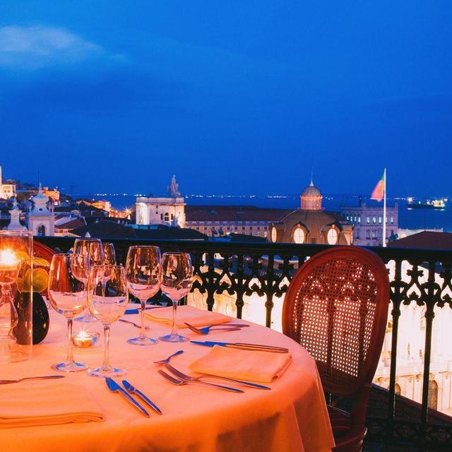 Dinner with a view in Lisbon
