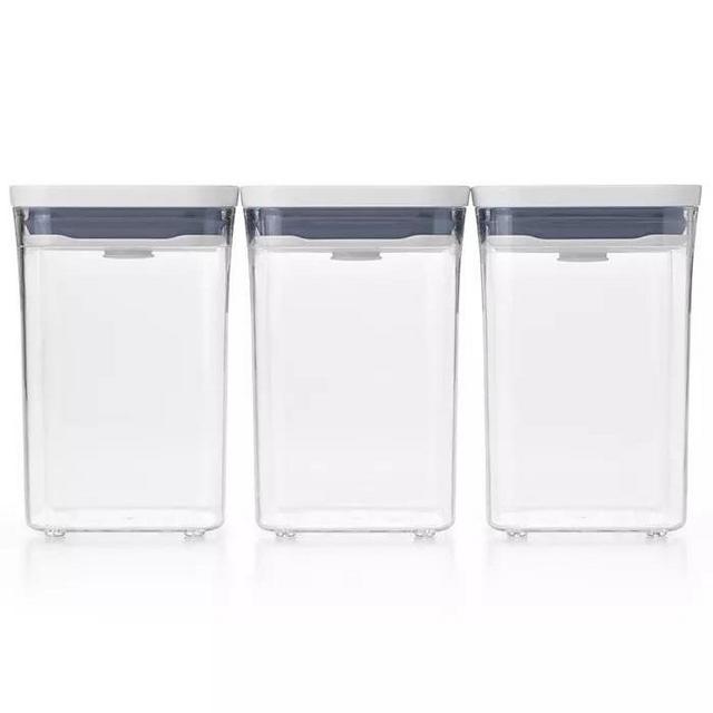 OXO Pop 3-Pc. Food Storage Container Value Set