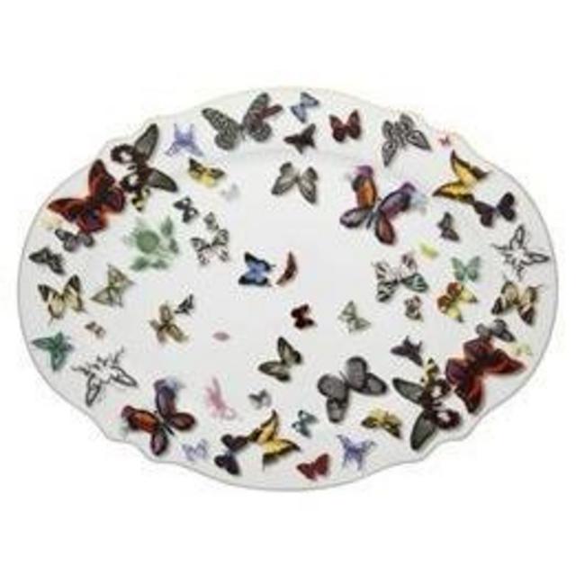 Butterfly Parade Large Oval Platter