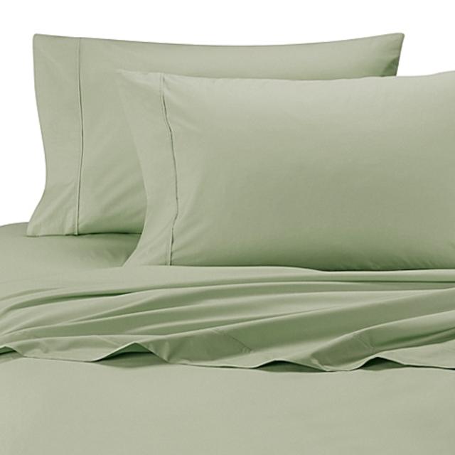 Wamsutta® Cool Touch Percale Egyptian Cotton King Fitted Sheet in Green