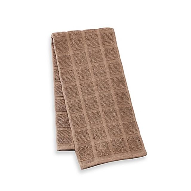 Kitchensmart® Solid Kitchen Towel in Mocha