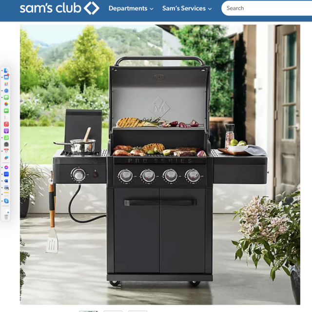 Member Mark Pro series gas grill