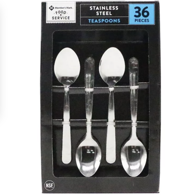 Member's Mark Stainless Steel Teaspoon Set (36 ct.)