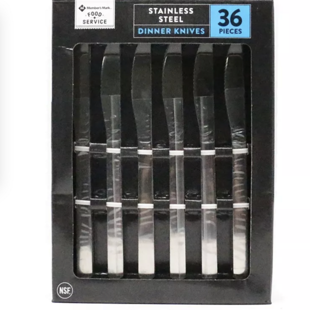 Member's Mark Stainless Steel Dinner Knife Set (36 ct.)