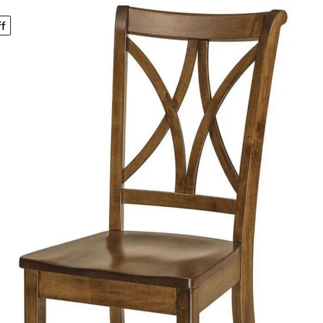 Custom Amish built dining chair