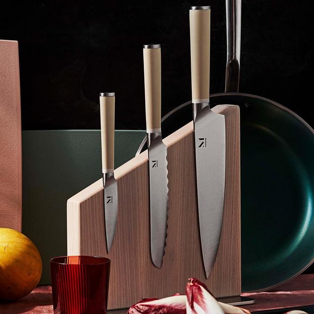 The Knives + Stand (in Cool Neutral and White Ash)