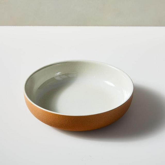 Kaloh Stoneware Pasta Bowl in Golden Oak