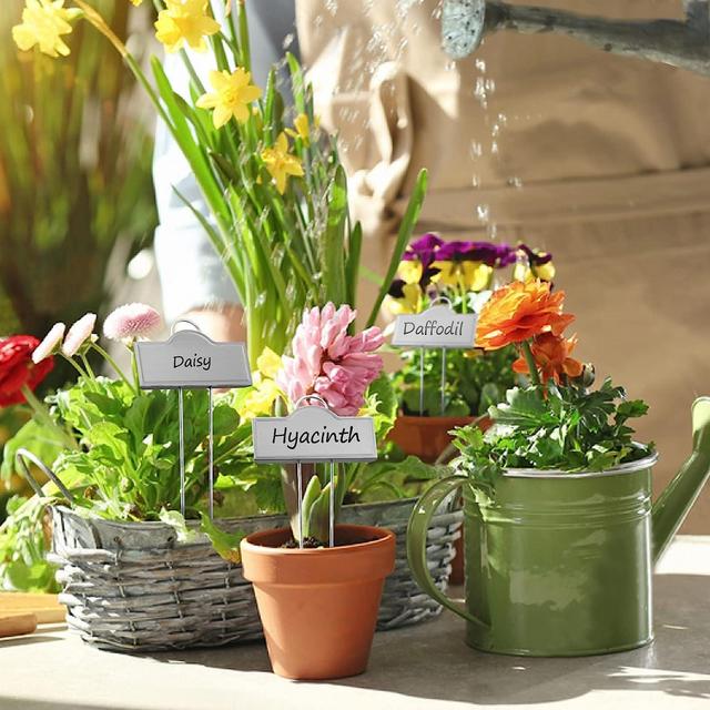 Metal Plant Labels for Garden Outdoor