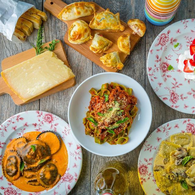 Treat us to dinner at our favorite place: Luna Pasta