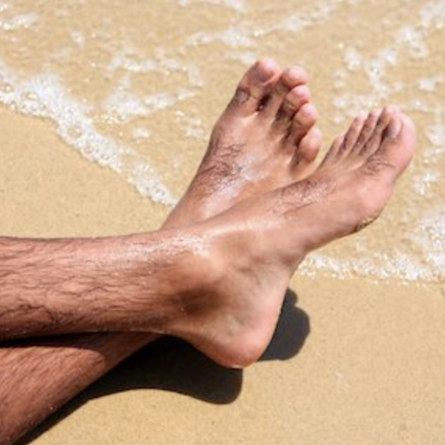 Pedicure for Varun