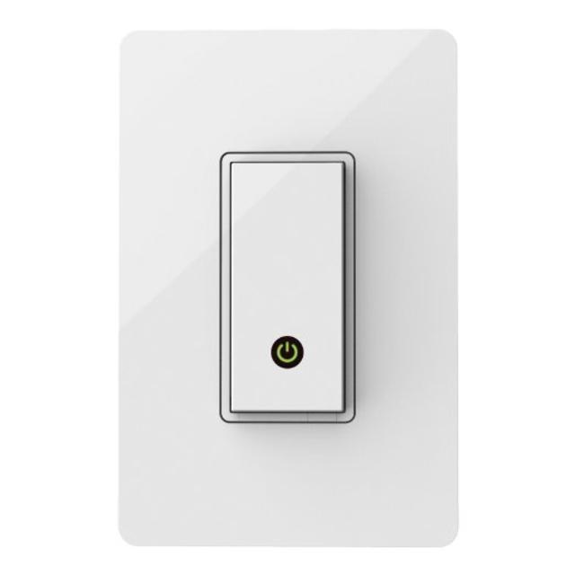 WeMo Light Switch, Wi-Fi Enabled, Compatible with Amazon Echo