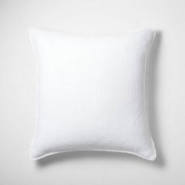 Textured Chambray Cotton Pillow Sham - Casaluna™
