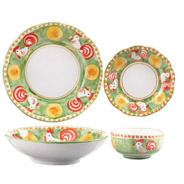 Campagna Gallina 4 Piece Dinner Set