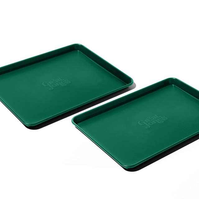 Little Sheet - Broccoli - Set of Two