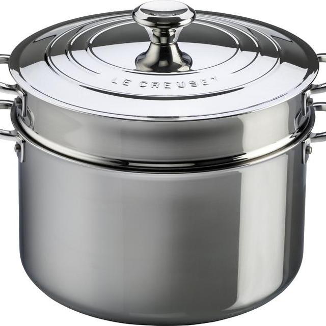 Stainless Steel Stockpot with Colander Insert