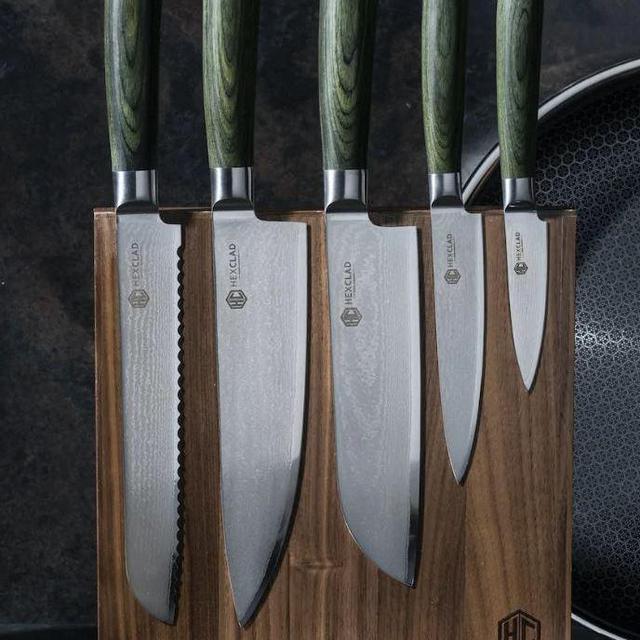 HexClad 6PC Essential Kitchen Knife Set