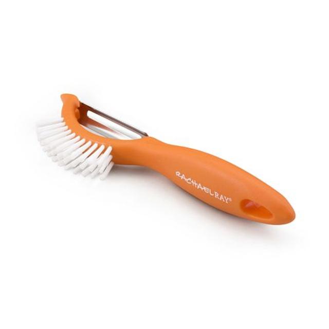 Rachael Ray 3-in-1 Vegetable Peeler & Brush