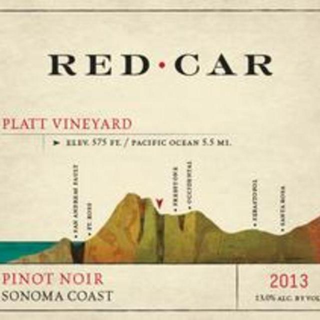 Any Vintage of Red Car's Platt Vineyard Pinot Noir