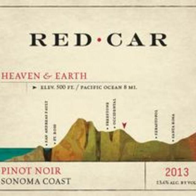 Any Vintage of Red Car's Heaven & Earth Pinot Noir