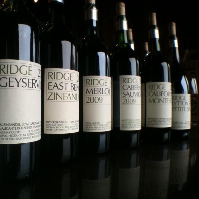 Any Vintage of Ridge's Torre Cabernet Sauvignon