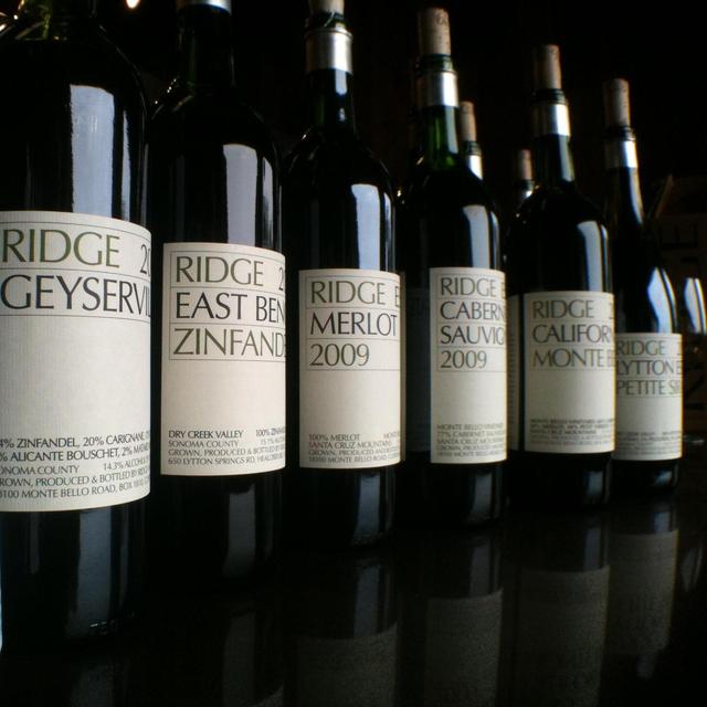 Any Vintage of Ridge's Monte Bello Cabernet Sauvignon