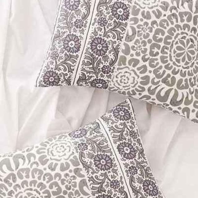 Plum & Bow Lola Woodblock Sham Set
