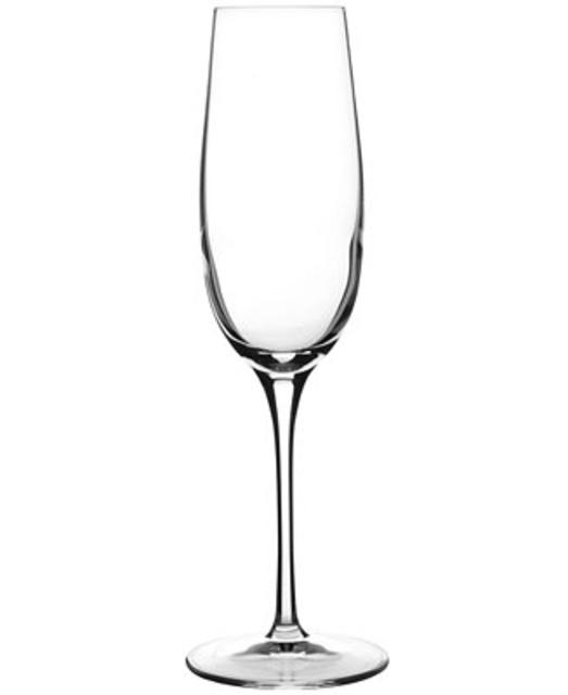 Luigi Bormioli Glassware, Set of 4 Crescendo Champagne Flutes