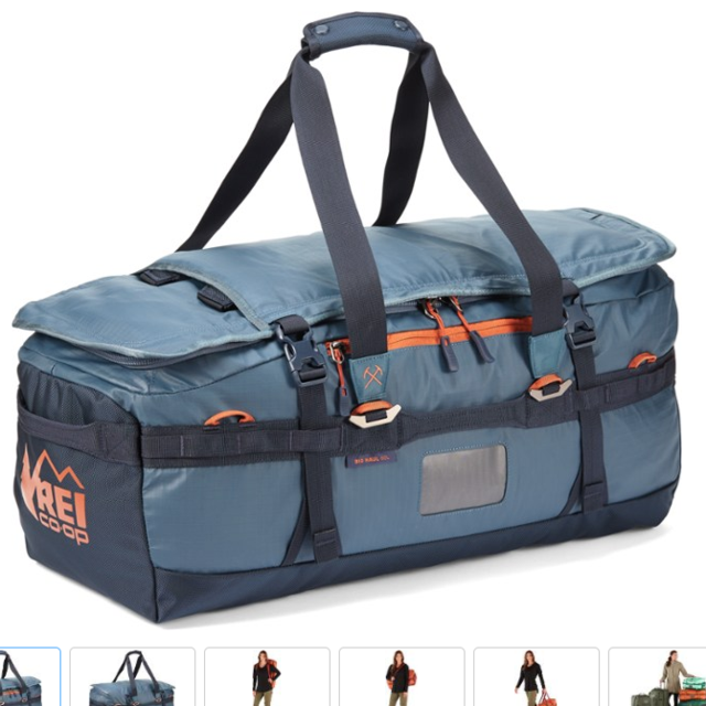 REI Co-op Big Haul 60 Duffel Blue