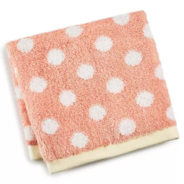 Cotton Dot Spa Fashion Wash Towel MELON