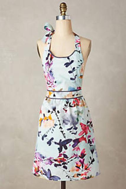 Wildflower Study Apron