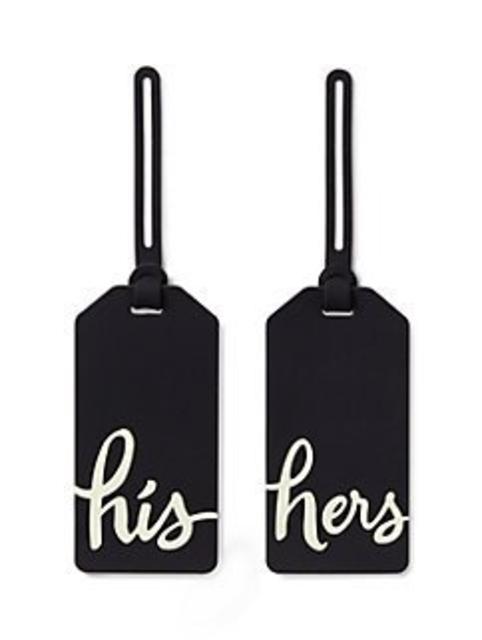 two of a kind luggage tags