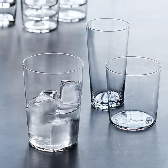 California set of glasses