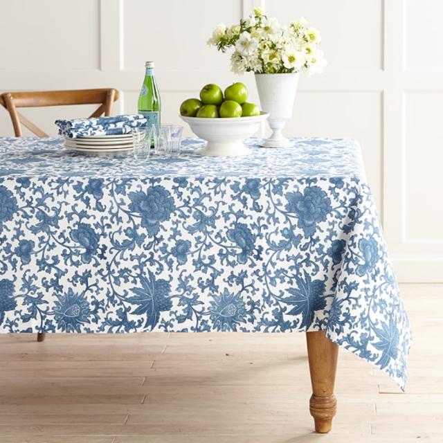 Ginger Jar Floral Tablecloth