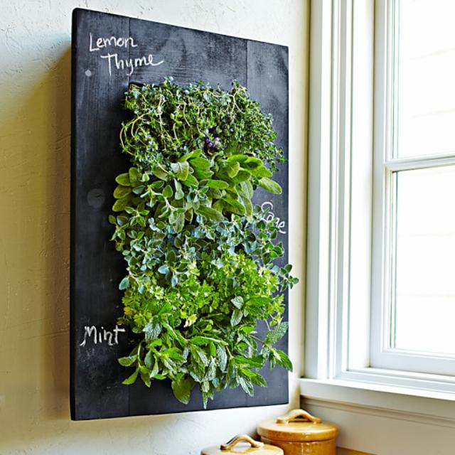 Chalkboard Wall Planter