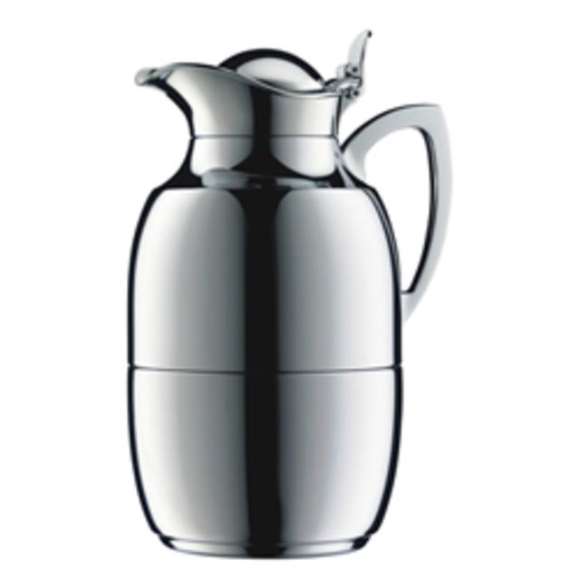 alfi Juwel vacuum carafe chrome plated brass 1,0 l
