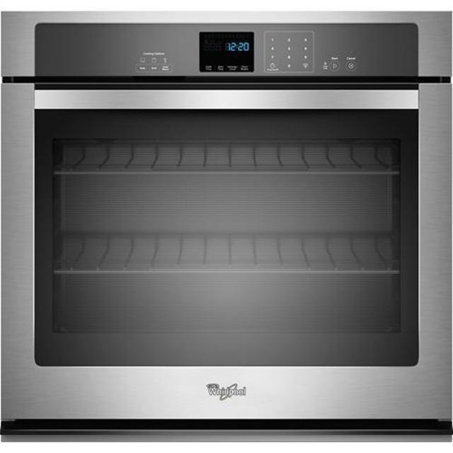 Whirlpool - 30" Built-In Single Electric Wall Oven - Stainless-Steel